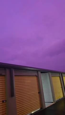 St. Petersburg Florida Sky Right Before Hurricane Milton Hits..