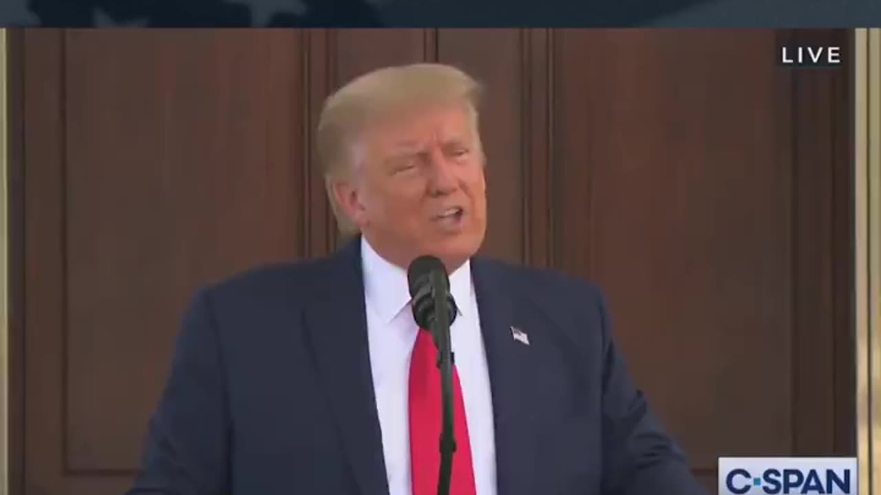 Interesting claim from Trump. Always intriguing to hear how he views his own presidency.