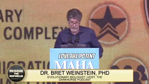 Powerful speech by Bret Weinstein: