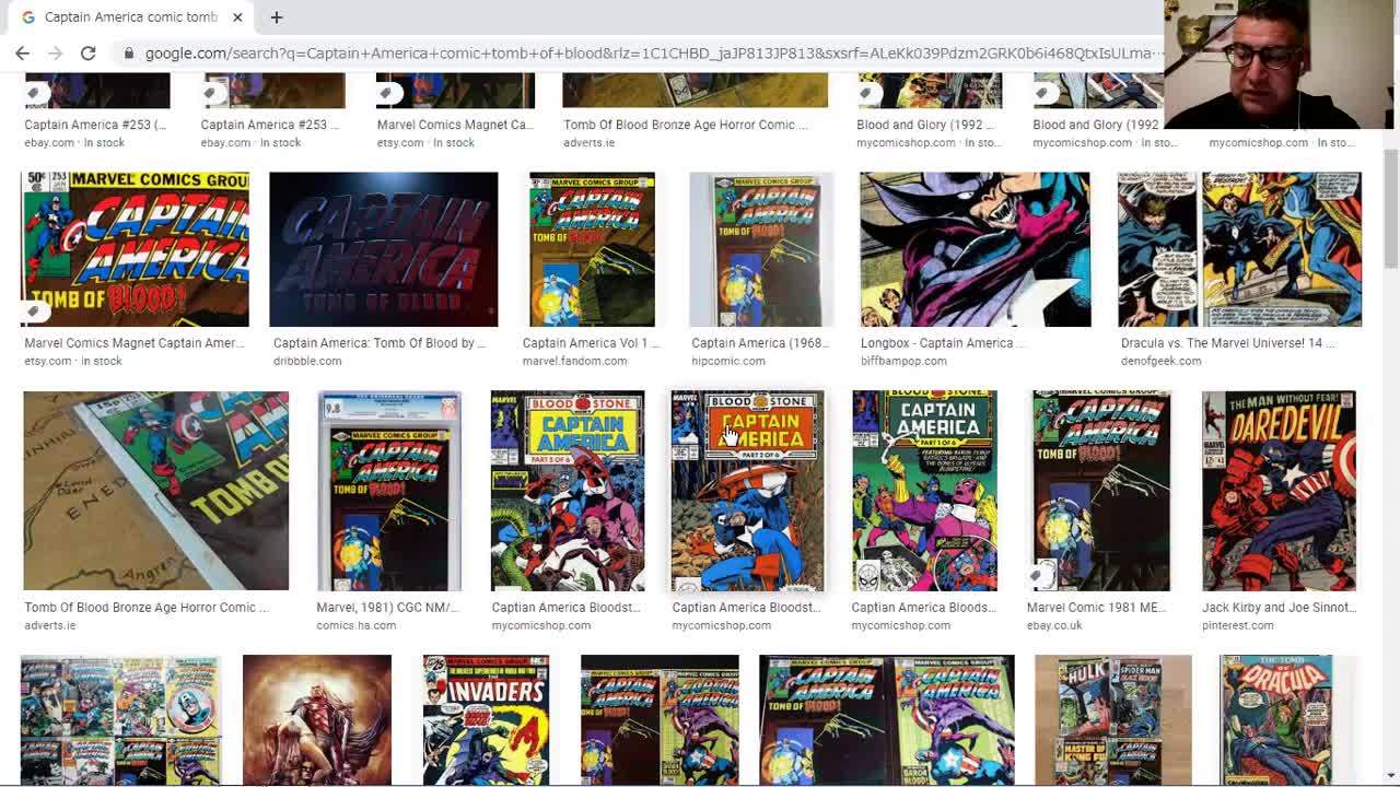 Jin Okubo Reads Comics Captain America and the Tomb of Blood Part 1