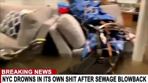 NYC DROWNS IN IT’S OWN SEWAGE