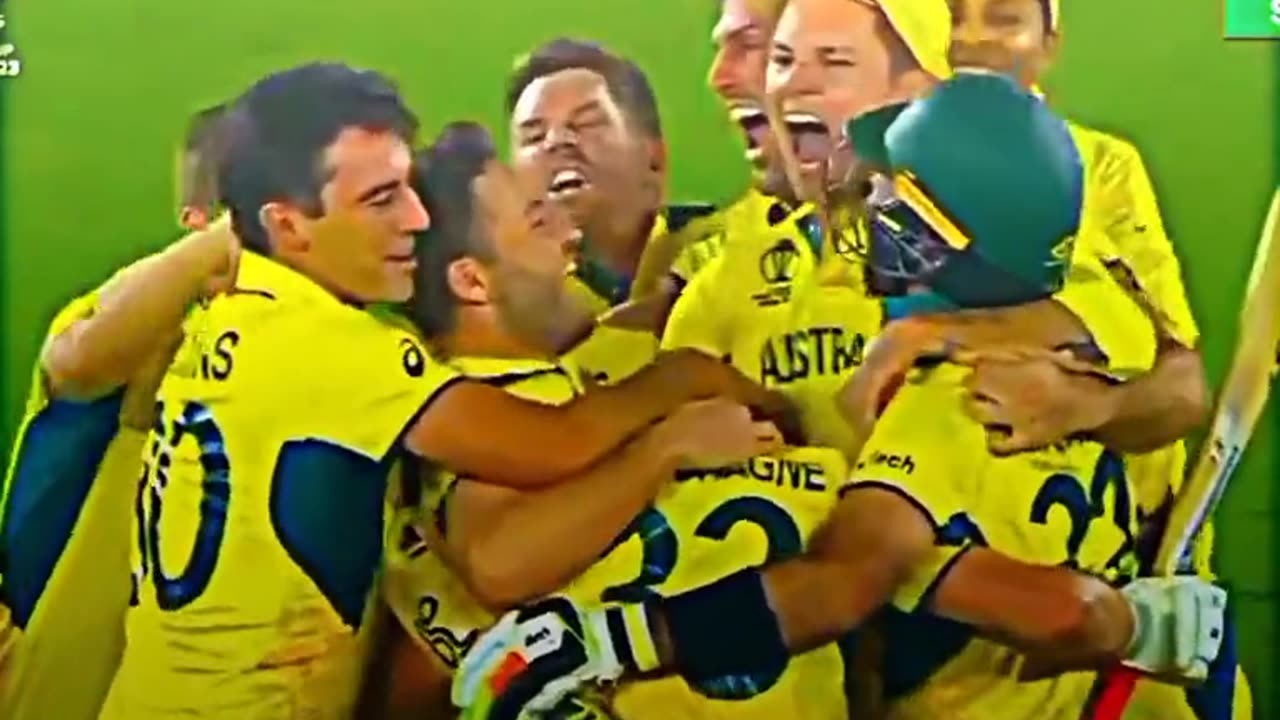 Aus Wining Match Moment| Australia vs India