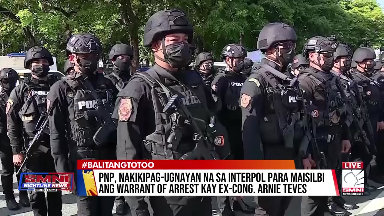 PNP, nakikipag-ugnayan na sa Interpol para maisilbi ang warrant of arrest kay Arnie Teves