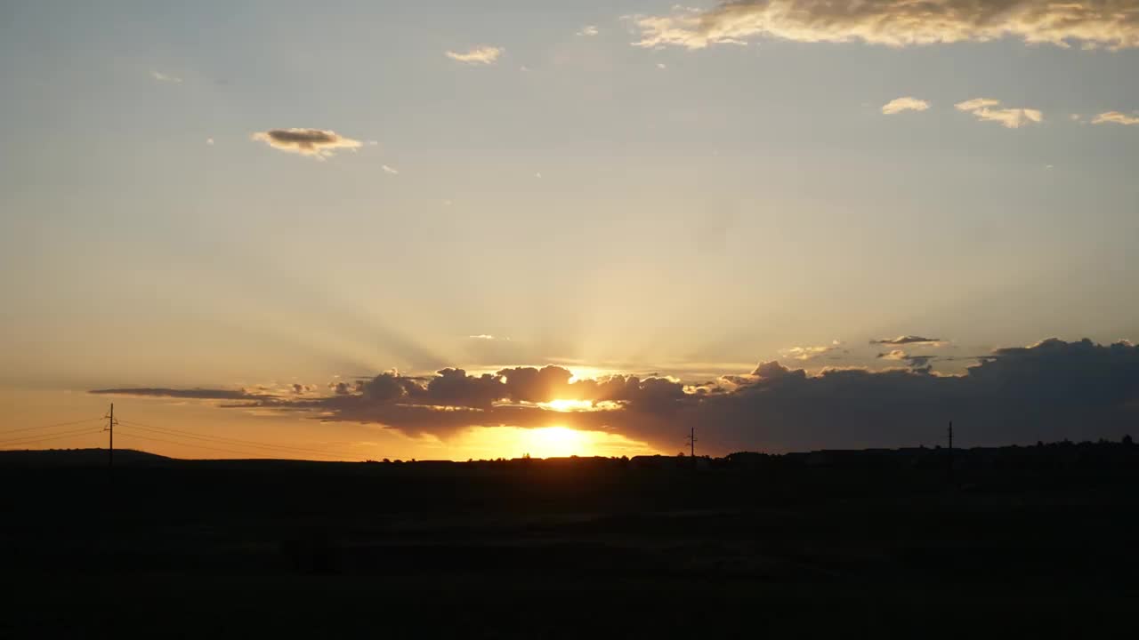 sunrise time-lapse