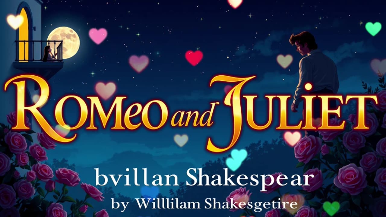 🎭 Romeo and Juliet by William Shakespeare | ❤️‍🔥 Epic Love Story | 📚 Classic Audiobook