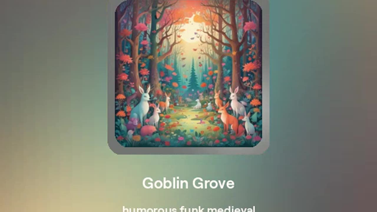 "I Like to Creep Around My Home and Act Like a Goblin" version 1