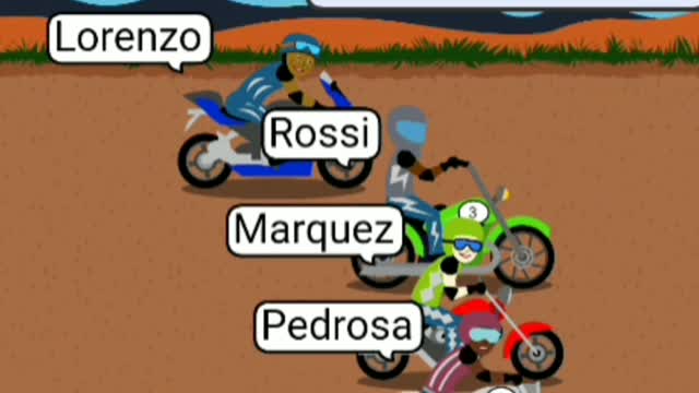 valentino rossi and friends gp motorcycle race