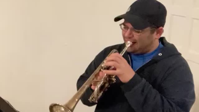 Audition style practicing: Hummel concerto (exposition)