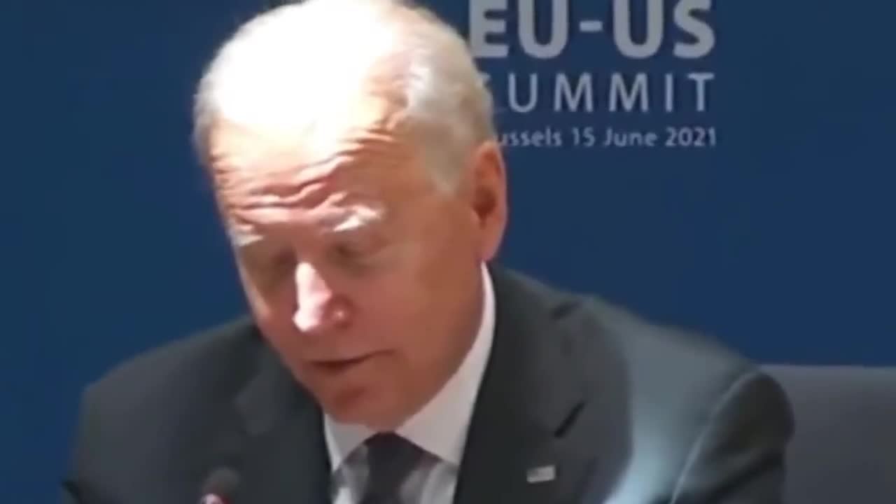 Joe Biden is completely LOST without his teleprompter