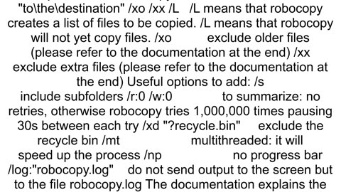 Copy only latest files in Command Prompt