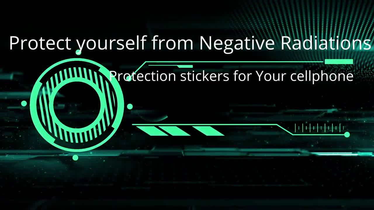 EMFDEFENSE™ Negative Ions Sticker