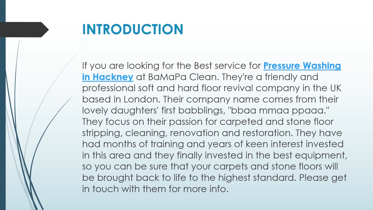 Best service for Pressure Washing in Hackney