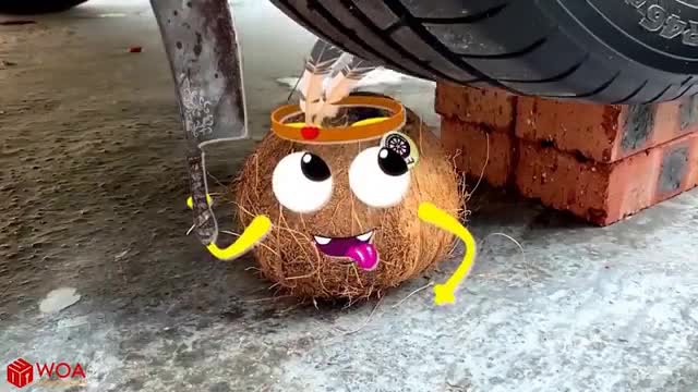 Funny crushing by car doodles funny videos