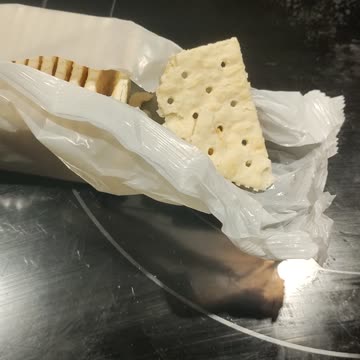 Eating Happy Belly Original Saltine Crackers, Dbn, MI, 8/21/23