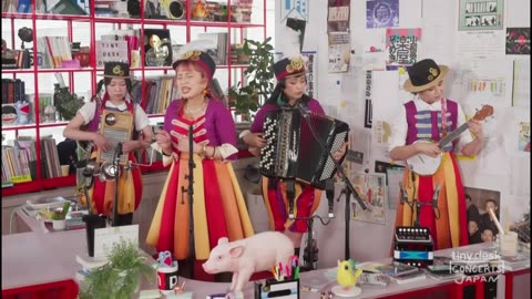 tiny desk concerts JAPAN チャラン・ポ・ランタン NHK乱入