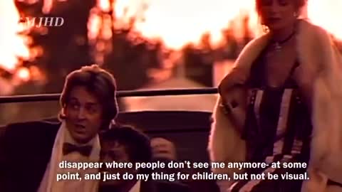 To disappear is very important. He's a wonderful dad.