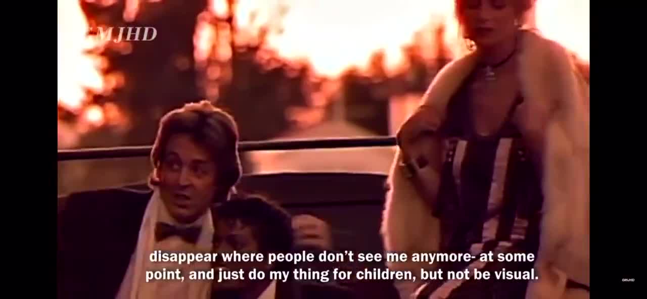 To disappear is very important. He's a wonderful dad.