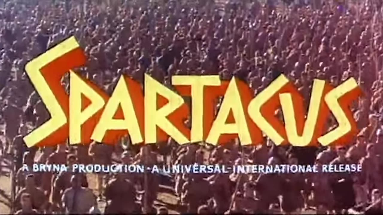 Spartacus (1960) movie trailer