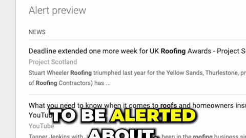 Using Google Alerts To Build A Content Strategy