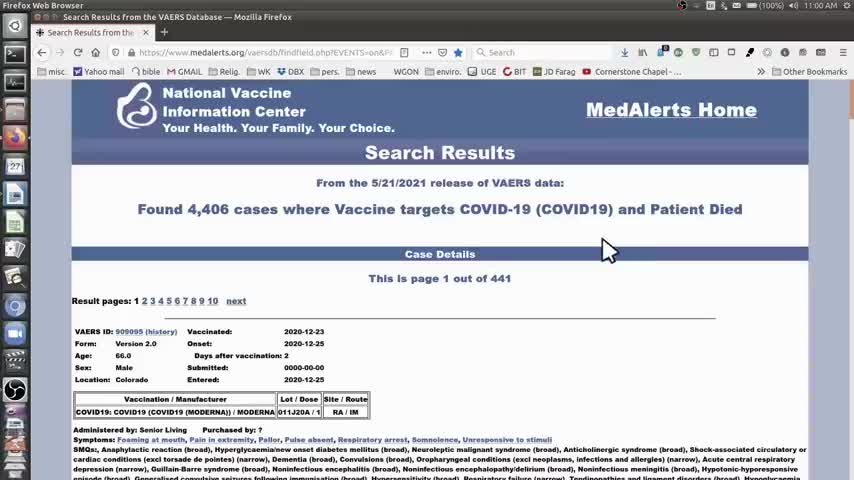 ADVERSE DRUG REACTION REPORTS