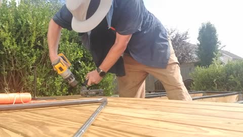 Using Camo deck screw device 7-13-2022