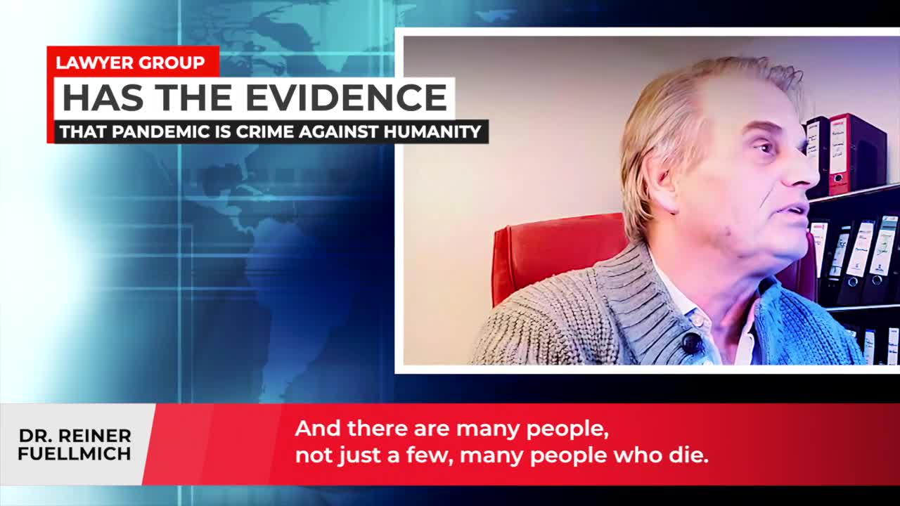 Dr. Reiner Fuellmich - 1000 lawyers have evidence that pandemic is crime against humanity