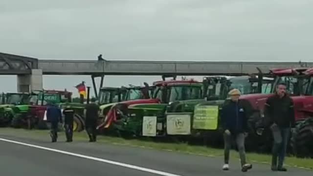 Agro na Europa em Greve possível crise de Abastecimento