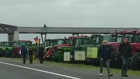 Agro na Europa em Greve possível crise de Abastecimento