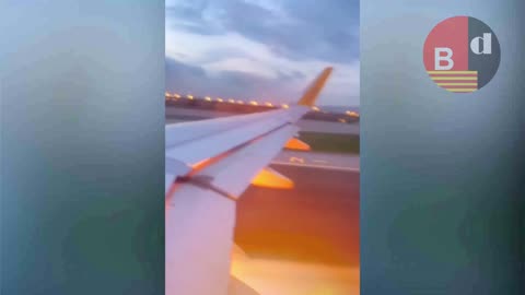 Se avería un avión en plena maniobra de despegue en El Prat