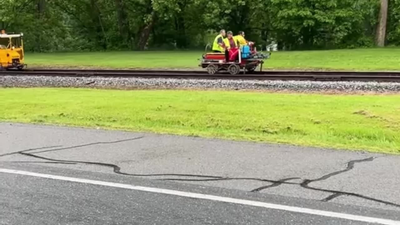 Railroad Speeder Parade