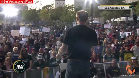 Steve Kirsch at Defeat the Mandates Rally - 4-10-22