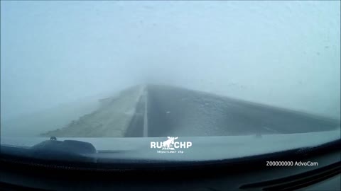 Destination from the highway in the Altai Territory