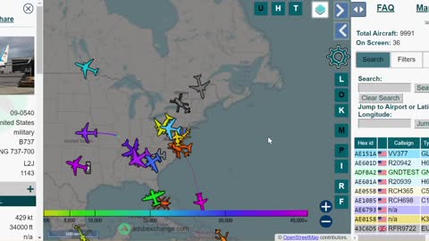 Air Force 2 Planes ANON Callsigns VIPs Working New Year's Day!