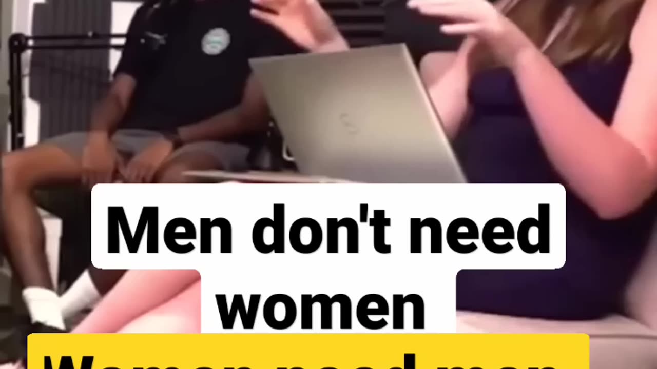 Men build the world. Men don't need women.