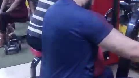 Gym time back day