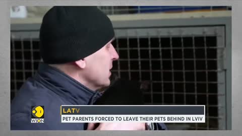 The dilemma of pet owners amid Russia invasion _ Ukrainian citizens unable to fl