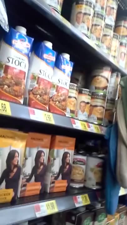 Pink Thong at the Grocery Store