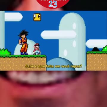 Humor - Super Mario e Dragon Ball na Resenha