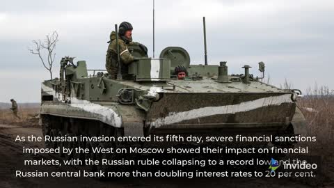 Live updates on the Ukraine crisis as Russia's invasion enters its fifth day