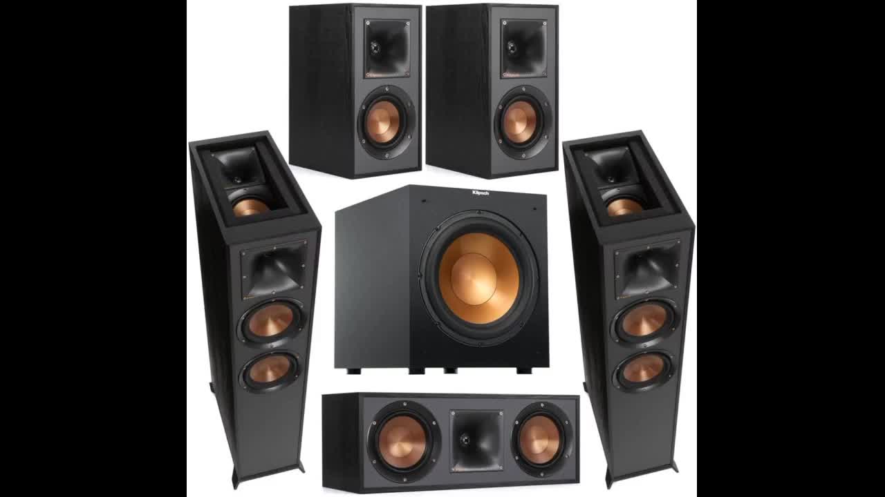 Review: Klipsch Reference R-26FA 5.1 Home Theater Pack, Brushed Black Polymer Veneer