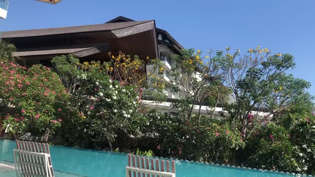 AYANA Hotel Resort swimming pool scenery