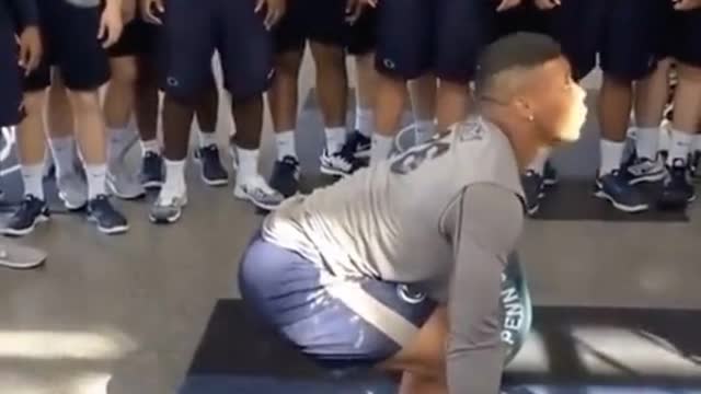 I like this training atmosphere very much