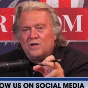 Bannon goes off! Outrageous Outrageous Outrageous!