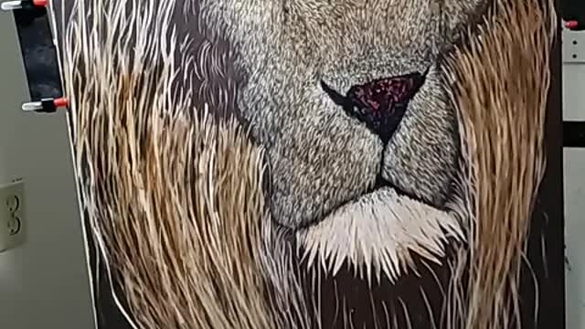 Lion's Reign fur tutorial Part 3