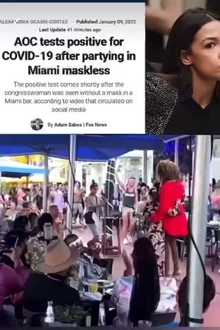 AOC tests positive for Covid