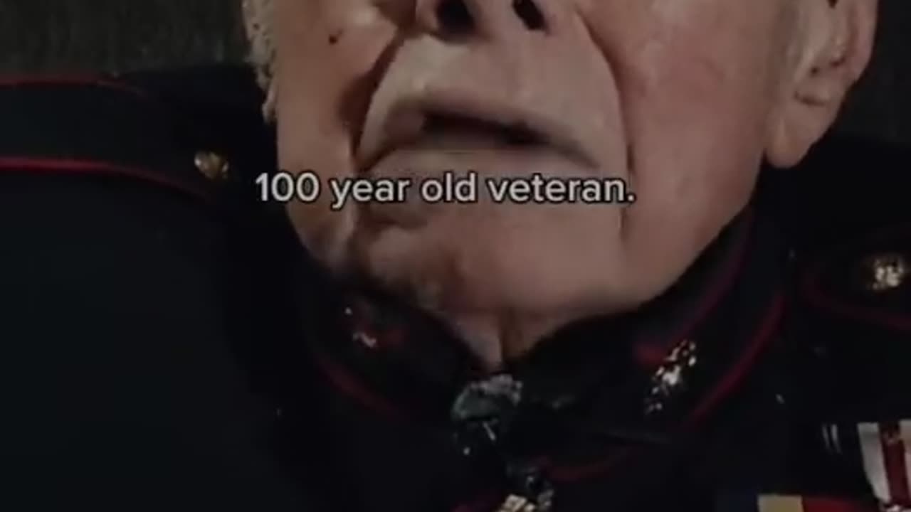 100 Year Old Veteran Weeps For State Of America