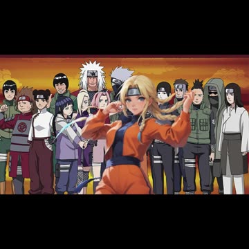 [Elsa (Frozen) sings/AI Cover] Naruto Opening 4 FLOW - GO!!!