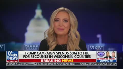 McEnany: Wisconsin Election Board Is Trying to Change Recount Laws