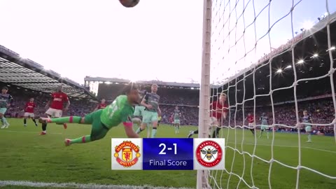 Manchester United win against Brentford