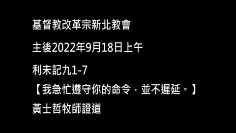 【我急忙遵守你的命令，並不遲延】